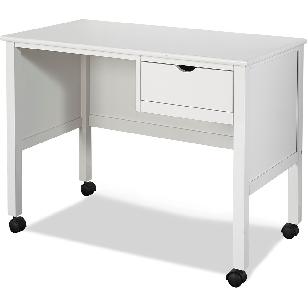 bartly white desk   