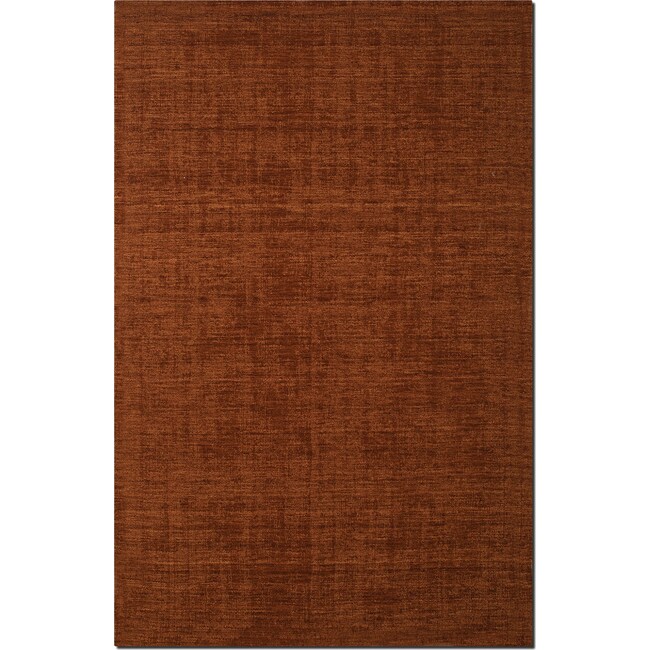 Rugs - Basics Area Rug - Orange