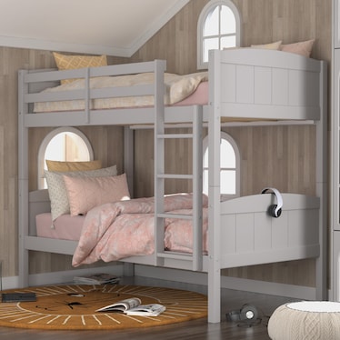 Bassel Twin Over Twin Bunk Bed