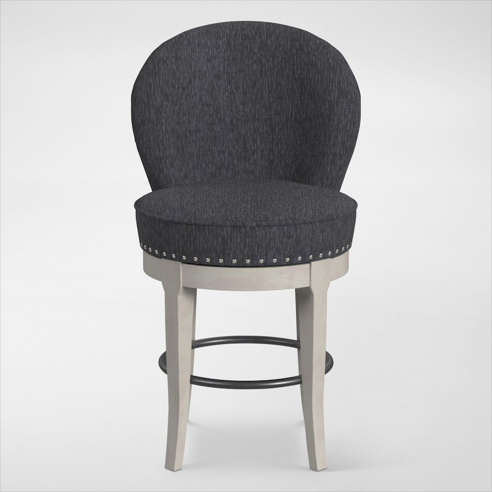 bates gray counter height stool   