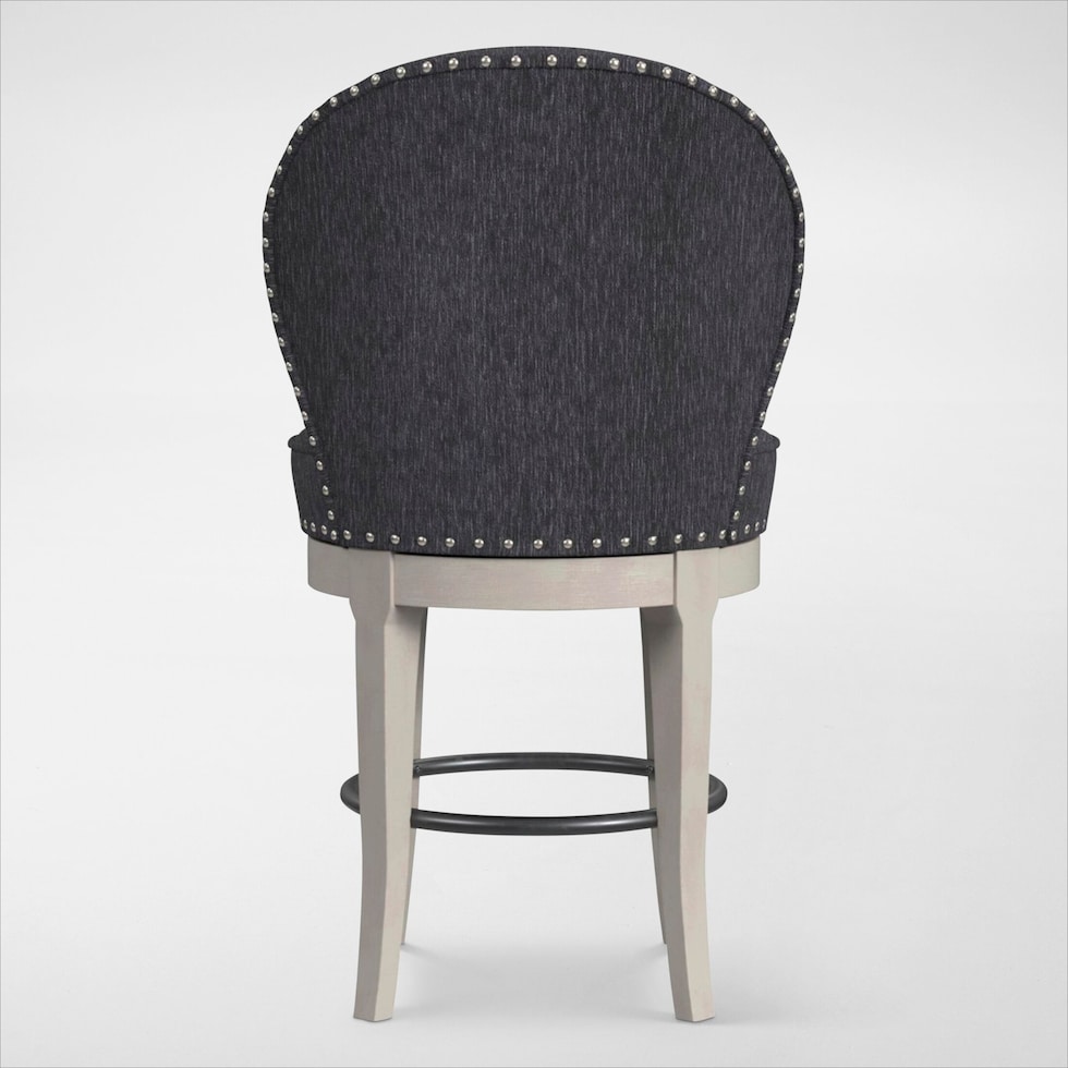 bates gray counter height stool   