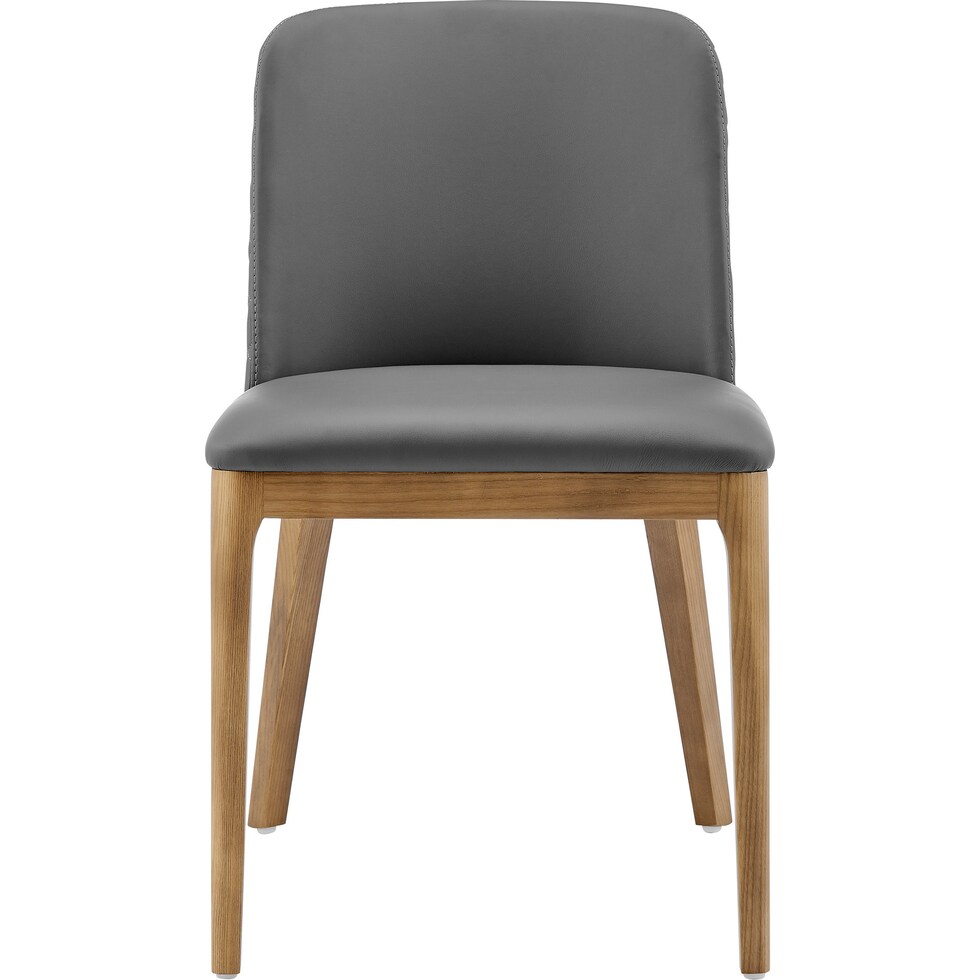 baxley gray dining chair   