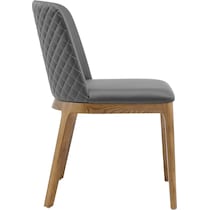 baxley gray dining chair   