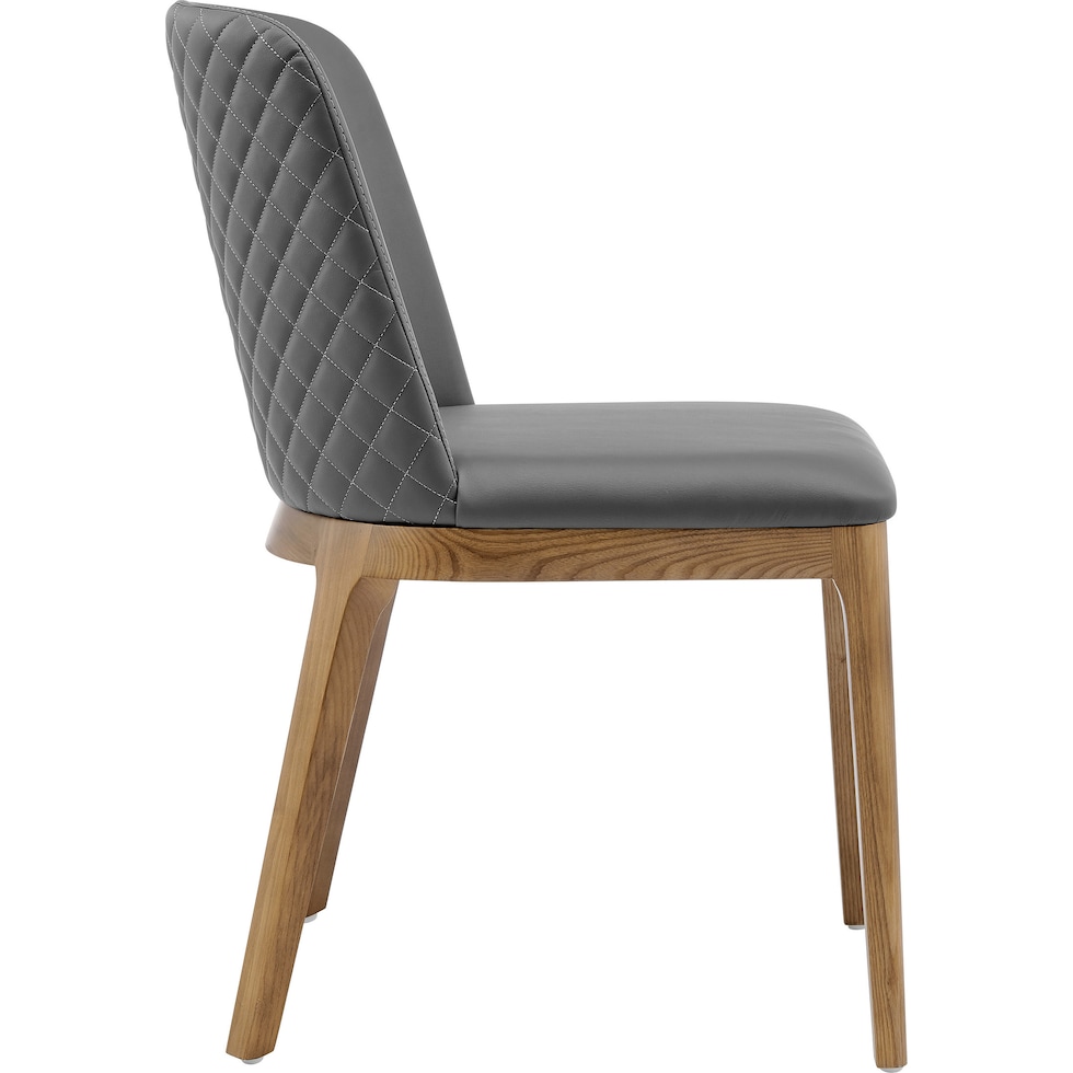 baxley gray dining chair   