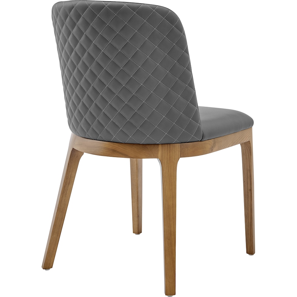 baxley gray dining chair   