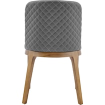 baxley gray dining chair   