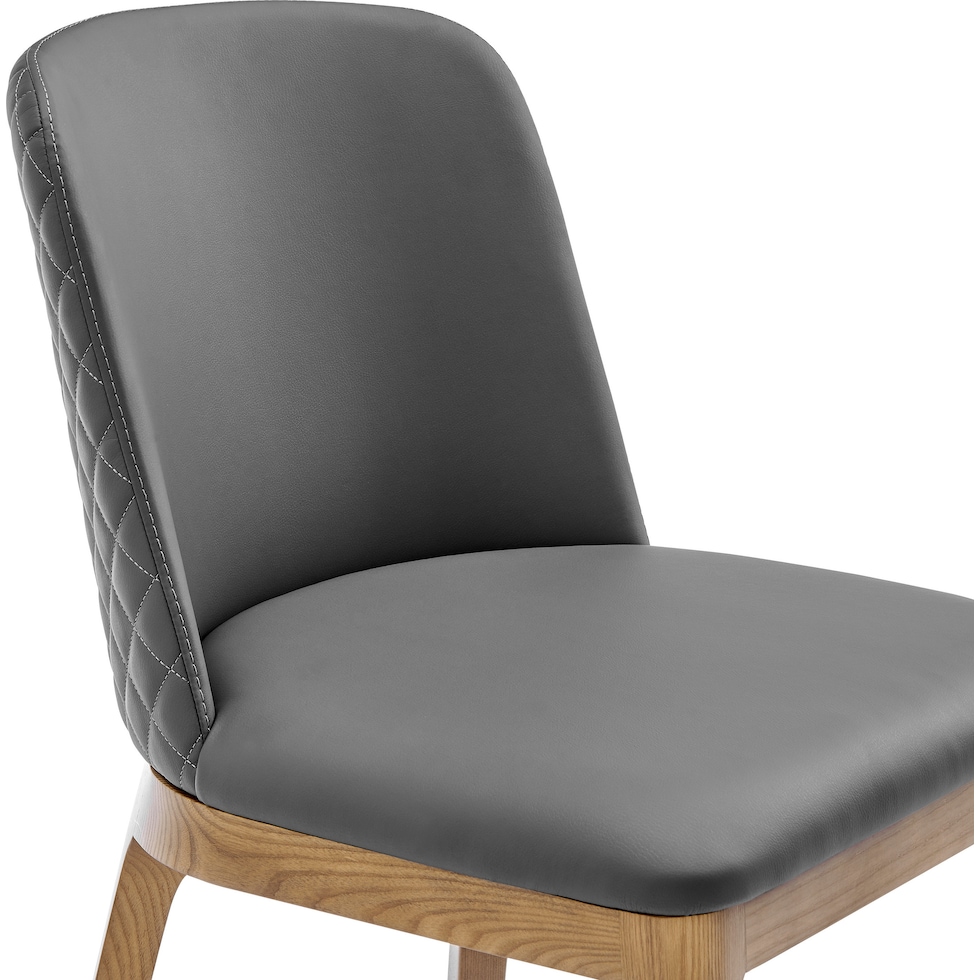 baxley gray dining chair   