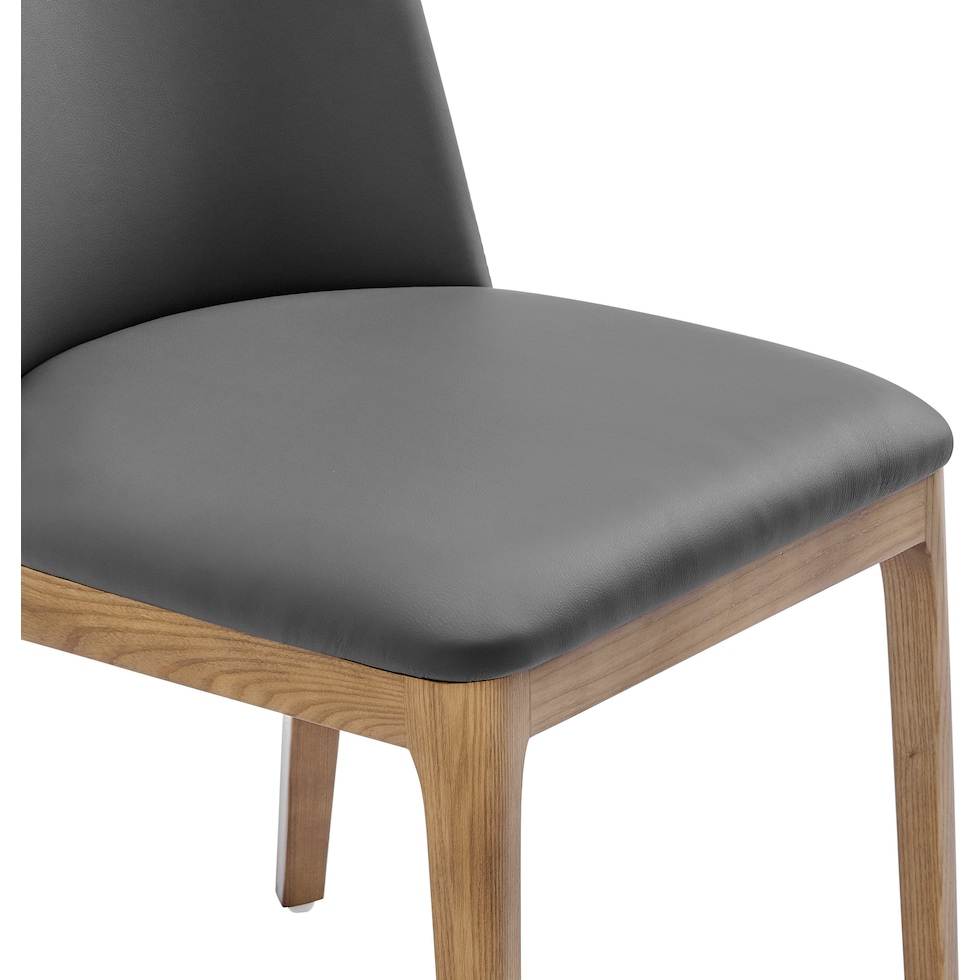 baxley gray dining chair   