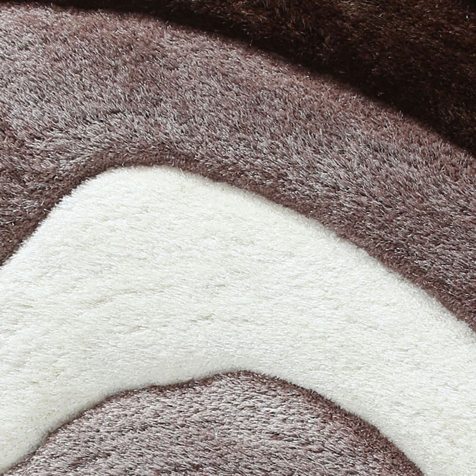 bayou brown beige dark brown area rug  x    
