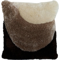 bayou dark brown  pc accent pillows   