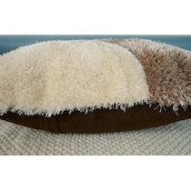 bayou dark brown  pc accent pillows   