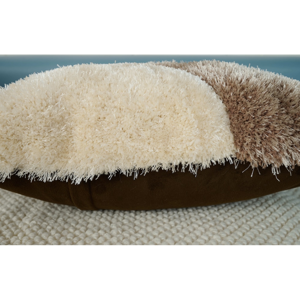 bayou dark brown  pc accent pillows   