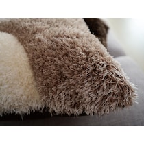 bayou dark brown  pc accent pillows   