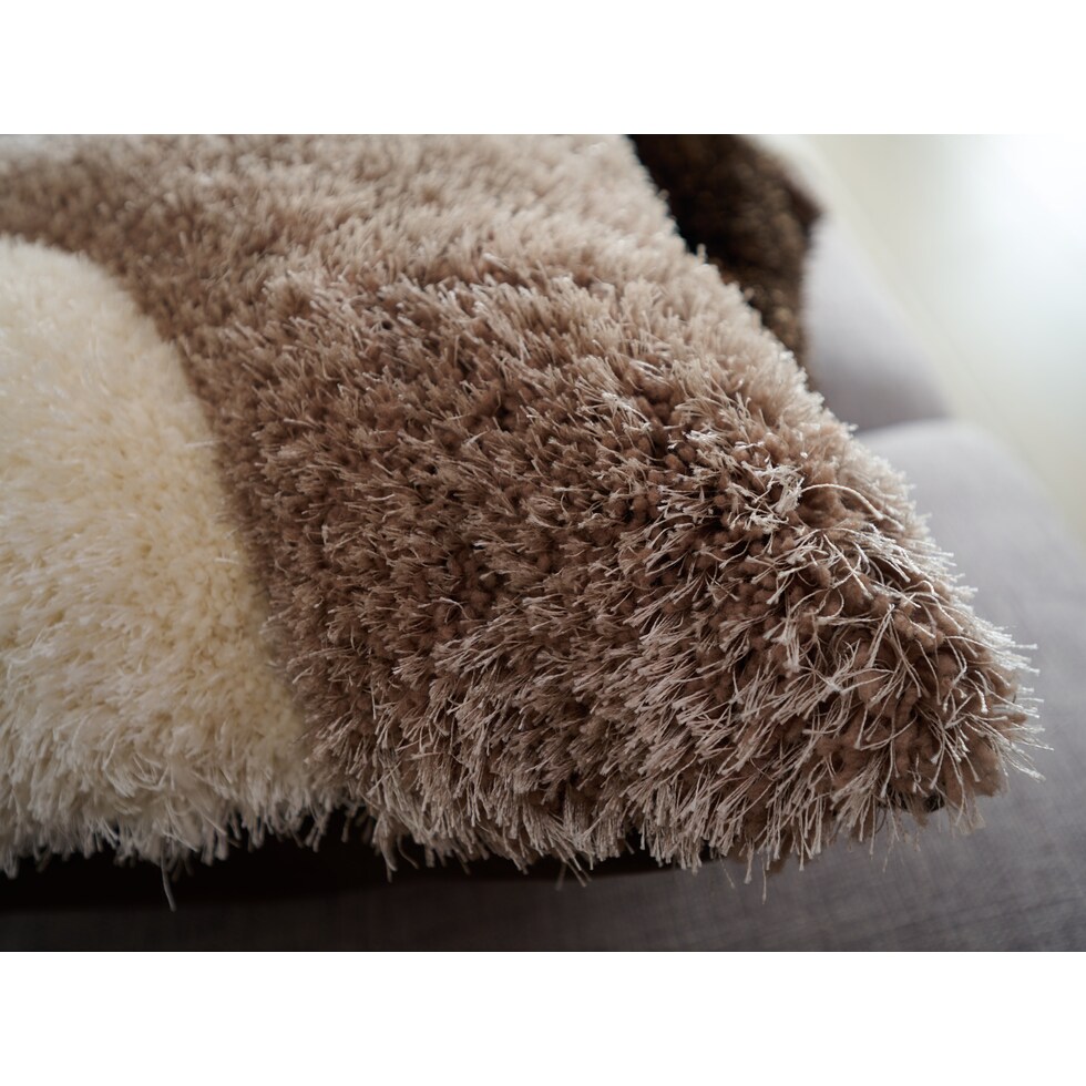 bayou dark brown  pc accent pillows   