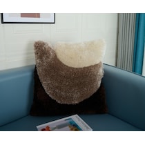 bayou dark brown  pc accent pillows   