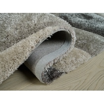 bayou gray area rug  x    