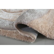 bayou gray brown beige area rug  x    