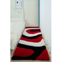 bayou red area rug  x    