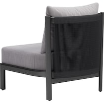 bayport gray outdoor chair   