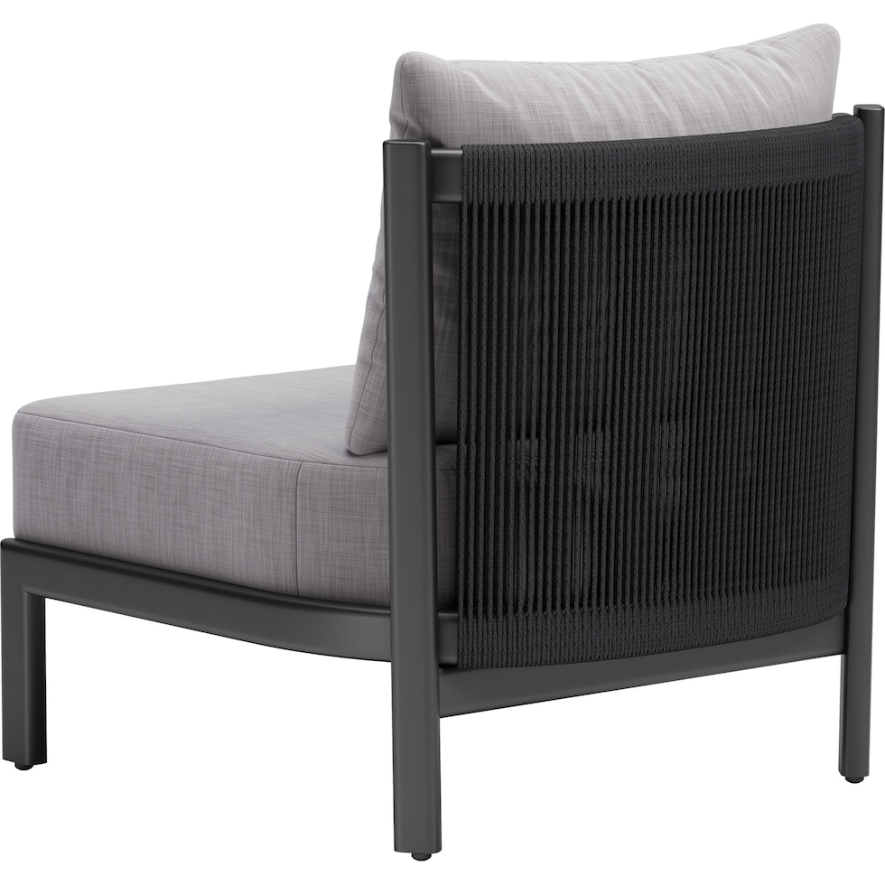 bayport gray outdoor chair   