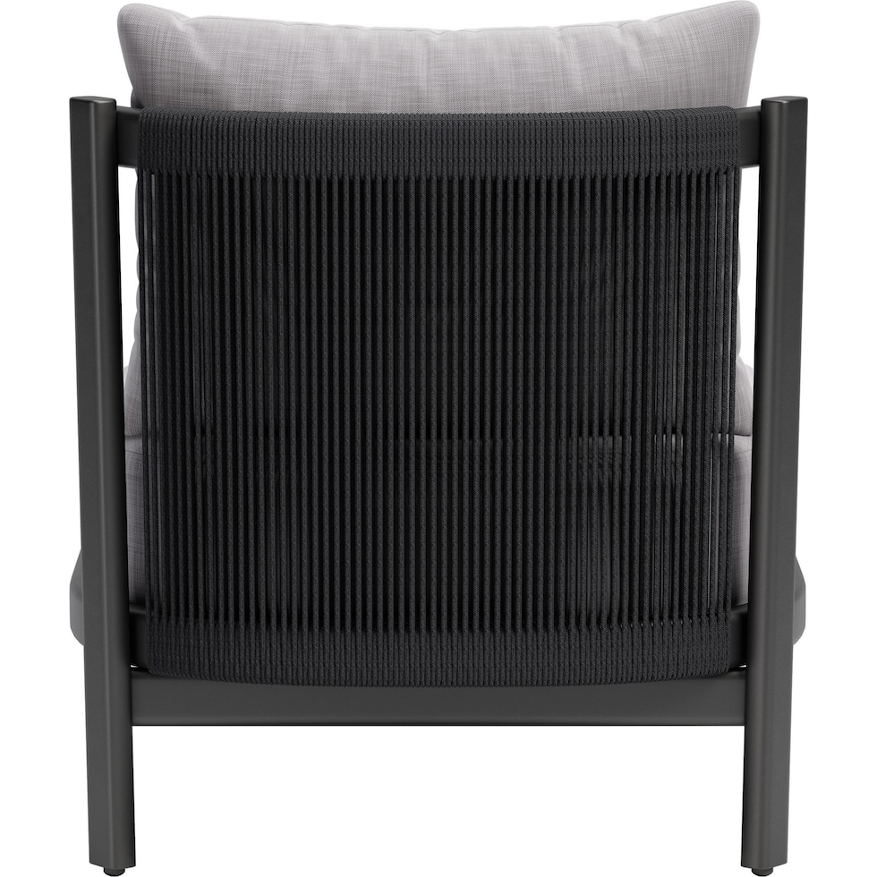 bayport gray outdoor chair   