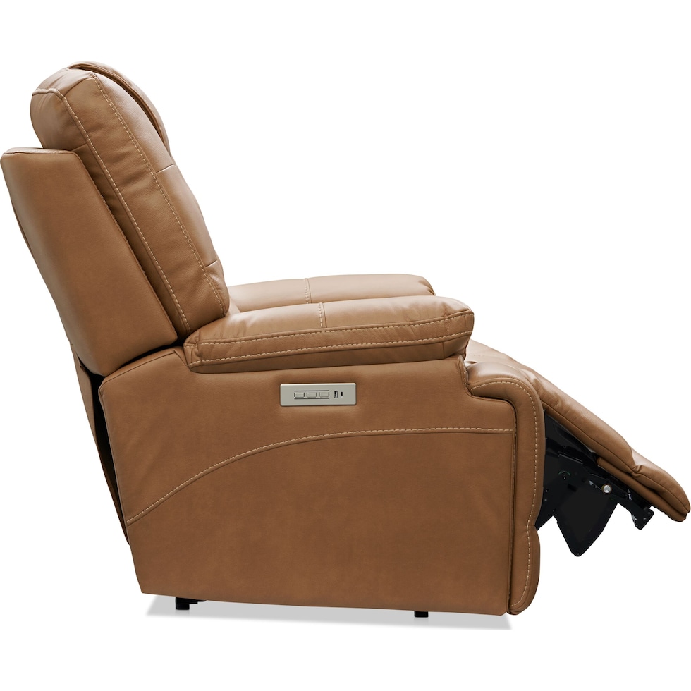 beacon dark brown recliner   