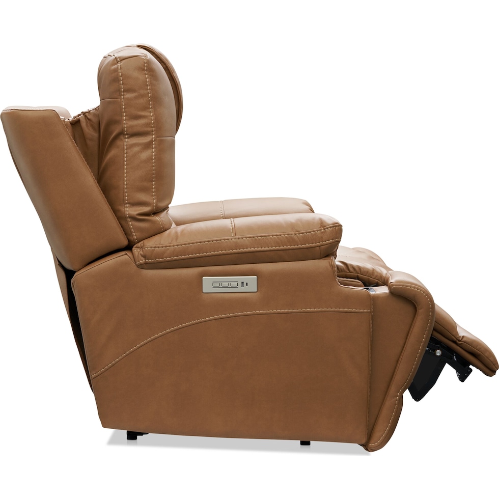 beacon dark brown recliner   