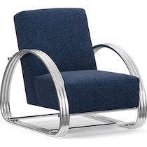 beal gray accent chair   