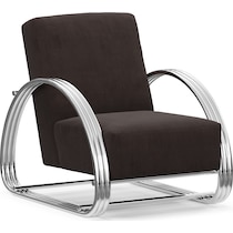 beal light brown accent chair   