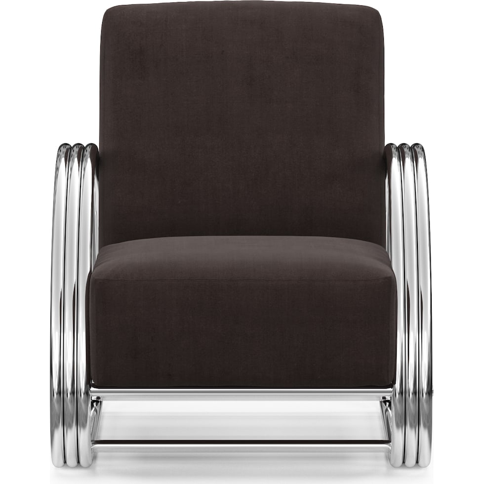 beal light brown accent chair   