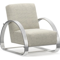beal red accent chair   