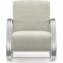beal red accent chair   