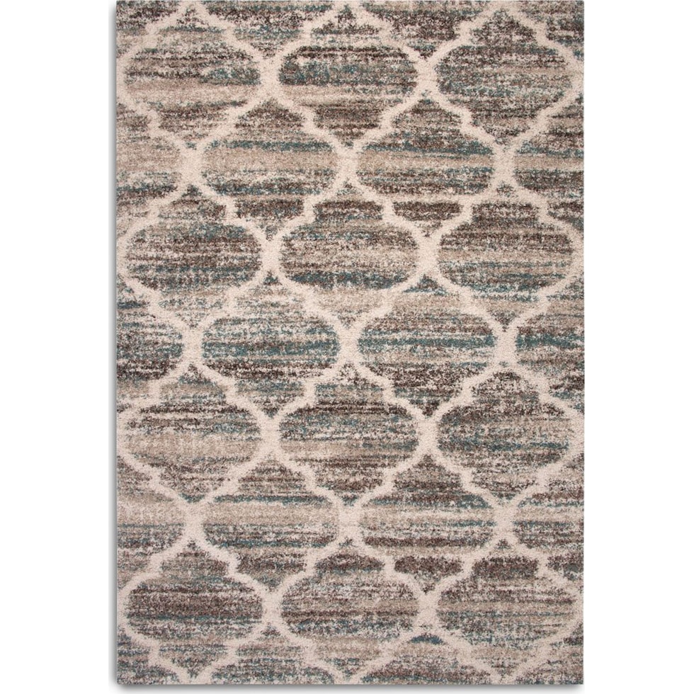 beall dark brown area rug  x    