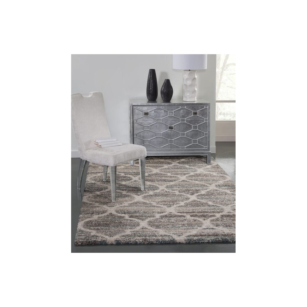 beall dark brown area rug  x    