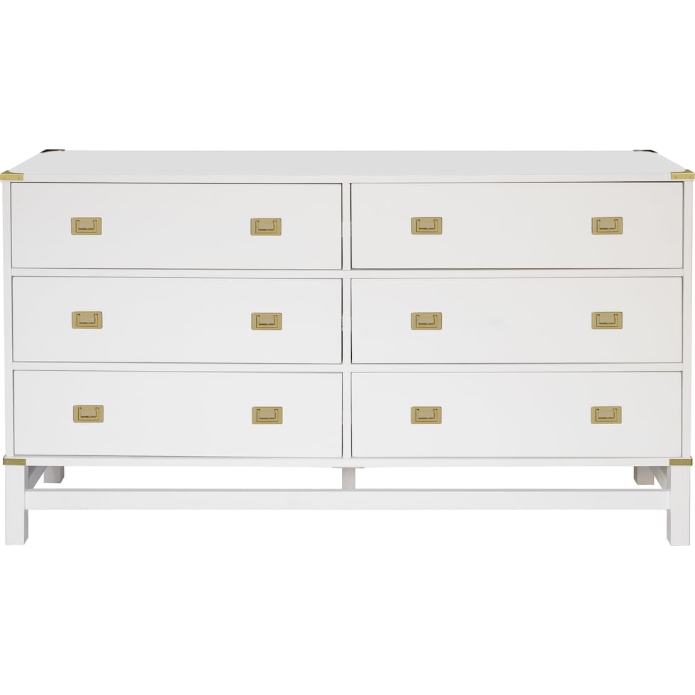 beatrix white dresser   
