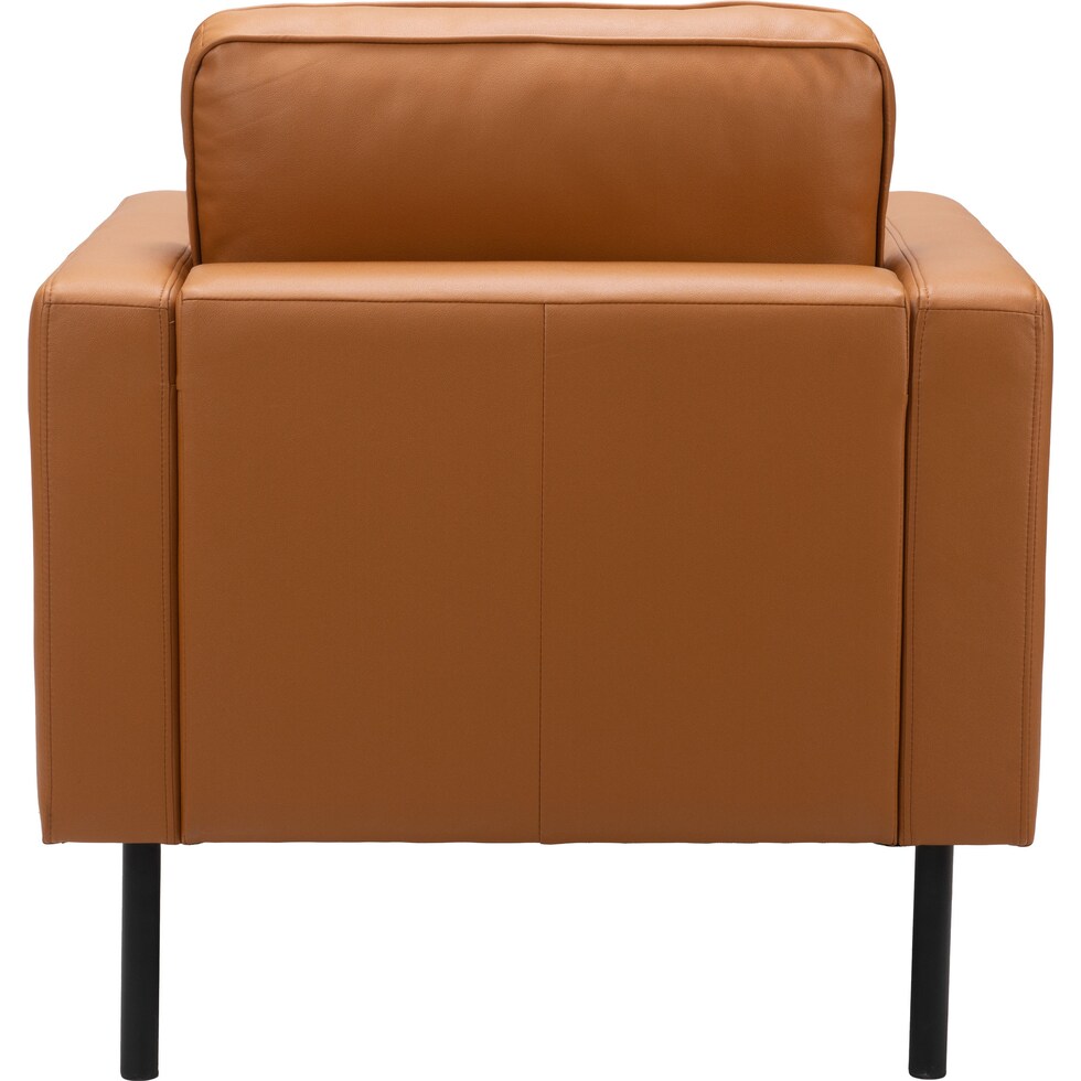 beau light brown accent chair   