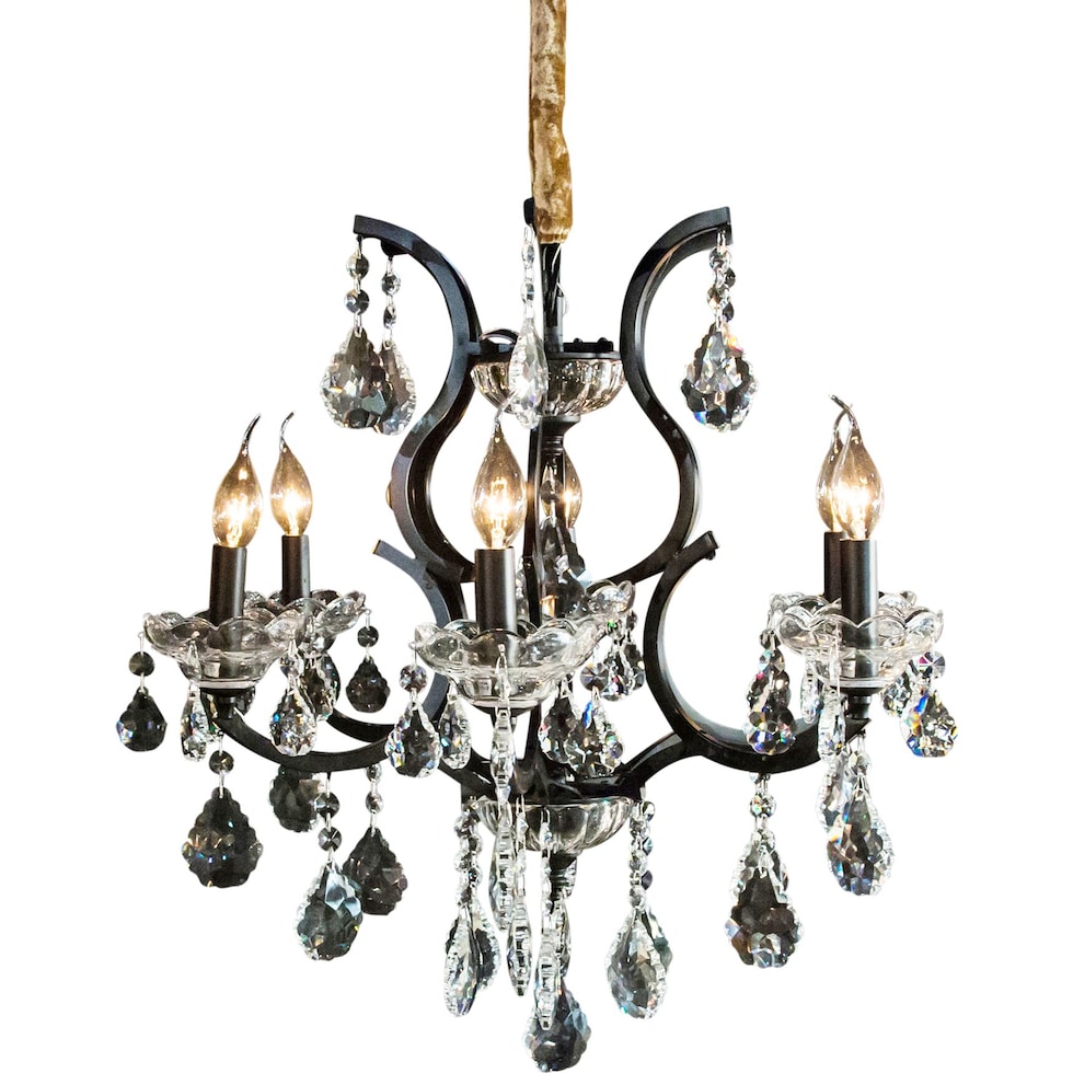 beauport gold chandelier   