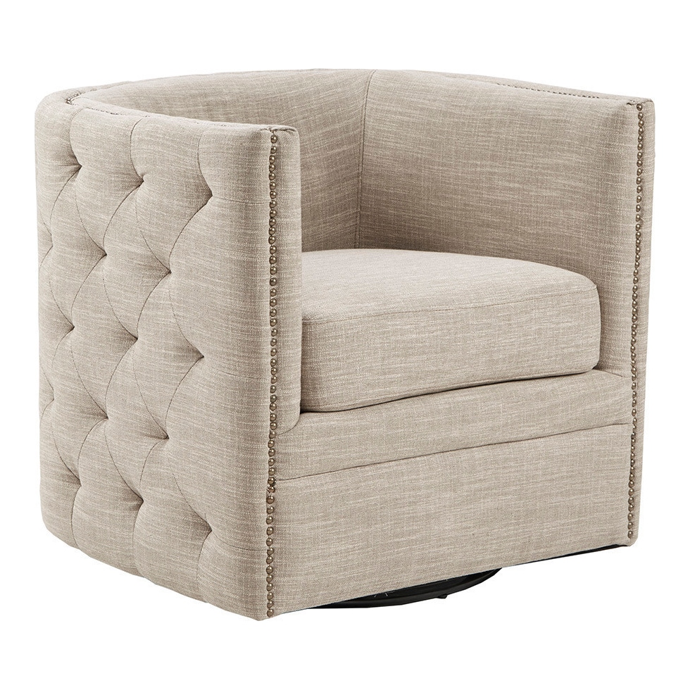 becc white accent chair   