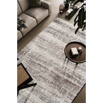 beck ivory brown area rug  x    