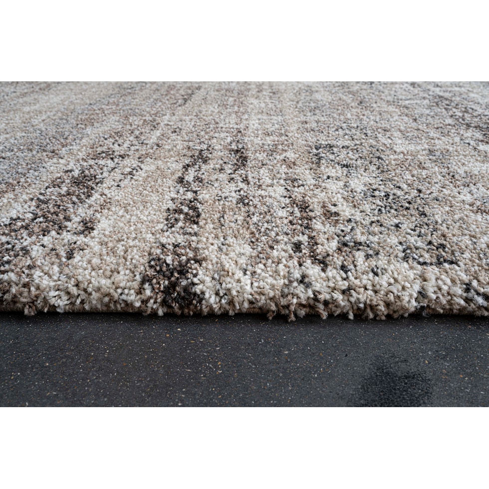 beck ivory brown area rug  x    