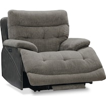 beckett gray recliner   