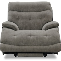 beckett gray recliner   