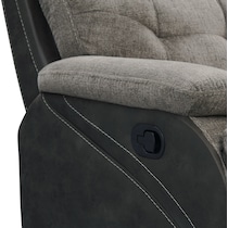 beckett gray recliner   