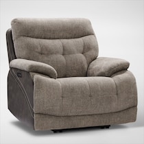 beckett gray recliner web   