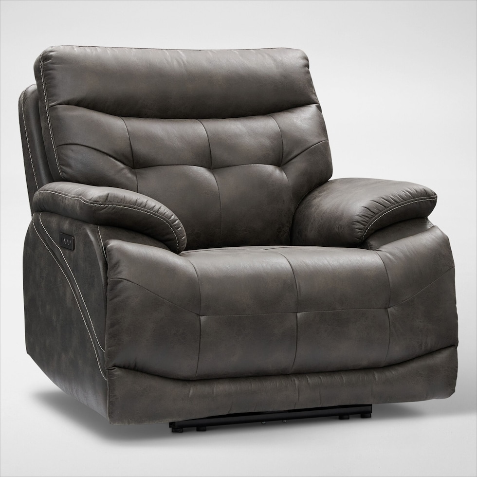 beckett gray recliner web   