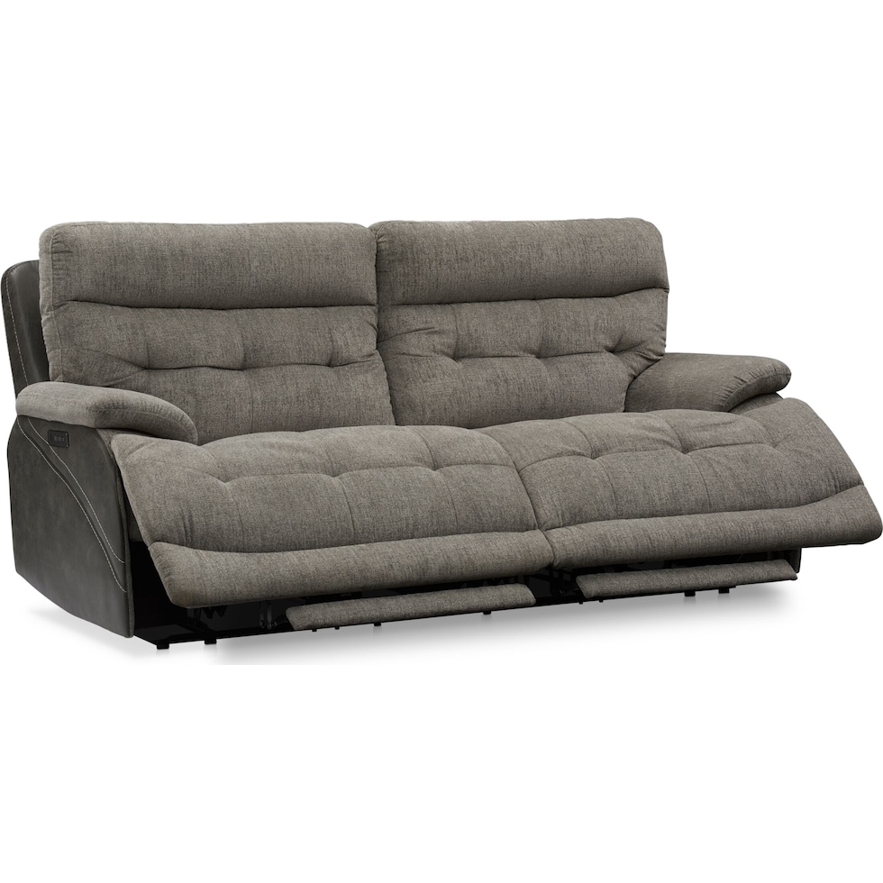 beckett gray sofa   