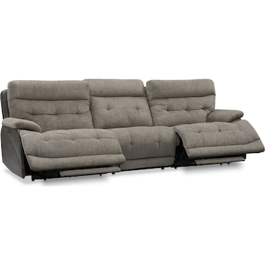 Beckett 3-Piece Dual-Power Reclining Sofa with 2 Reclining Seats