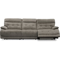 beckett gray sofa   