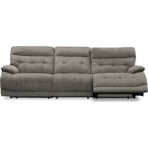 beckett gray sofa   