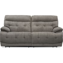 beckett gray sofa   